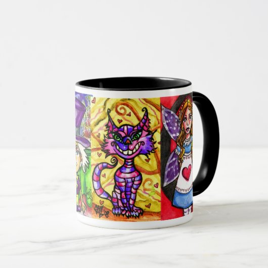 Alice in Wonderland Series 4 Character Mok (Voorkant rechts)