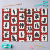 Alice in Wonderland Series Design 3 Tissuepapier (Craft)