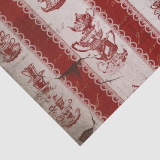 Alice in Wonderland Series Design 7 Tissuepapier (Detail)