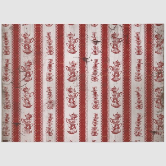 Alice in Wonderland Series Design 7 Tissuepapier (Voorkant)