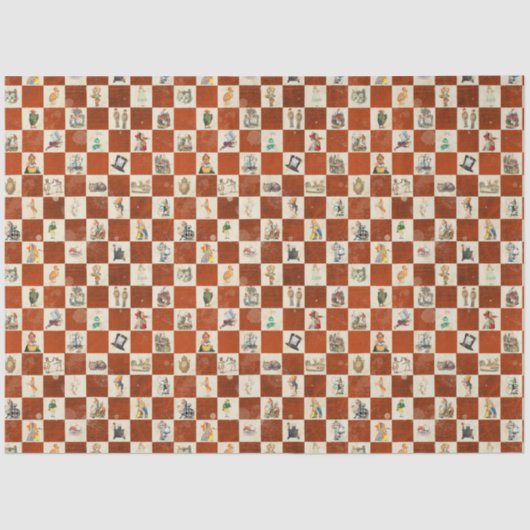 Alice in Wonderland Series Design 8 Tissuepapier (Voorkant)