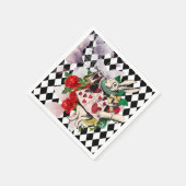 Alice in Wonderland Servet (Hoek)