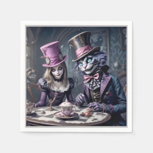 Alice in Wonderland Servet (Voorkant)