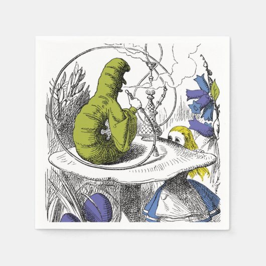 Alice in Wonderland Servet (Voorkant)
