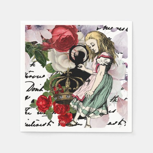 Alice in Wonderland Servet (Voorkant)