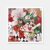 Alice in Wonderland Servet (Voorkant)