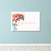 Alice in Wonderland Sign-In Canvas Board (Insitu (Houten vloer))