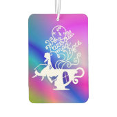 Alice in Wonderland. Silhouette-illustratie Luchtverfrisser (Achterkant)