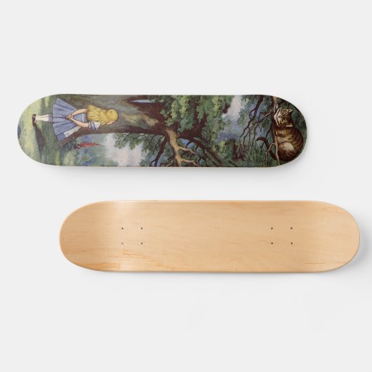 Alice in Wonderland SkakeBoard Pro Skateboard (Horizontaal)