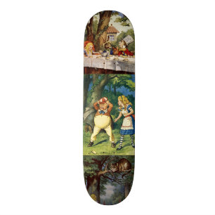 Alice in Wonderland Skateboard