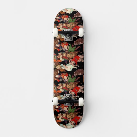 Alice in Wonderland Skateboard (Voorkant)