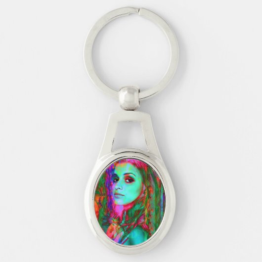 Alice in Wonderland Sleutelhanger (Voorkant)