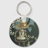 Alice in Wonderland Sleutelhanger (Voorkant)
