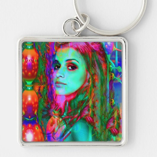 Alice in Wonderland Sleutelhanger (Voorkant)