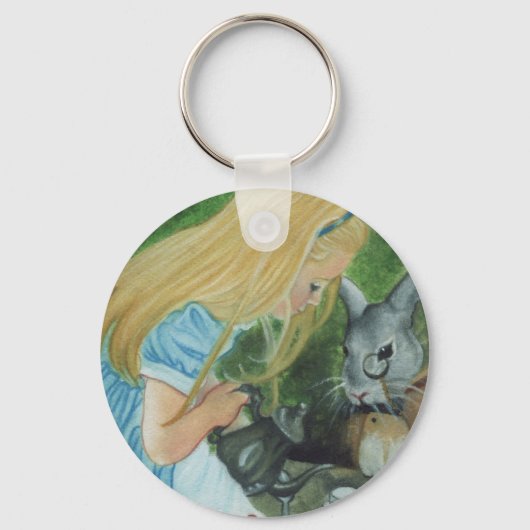 Alice in Wonderland Sleutelhanger (Voorkant)