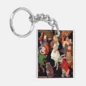 Alice in Wonderland Sleutelhanger (Voorkant Links)