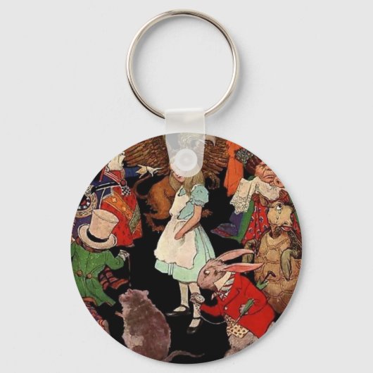 Alice_in_Wonderland Sleutelhanger (Voorkant)