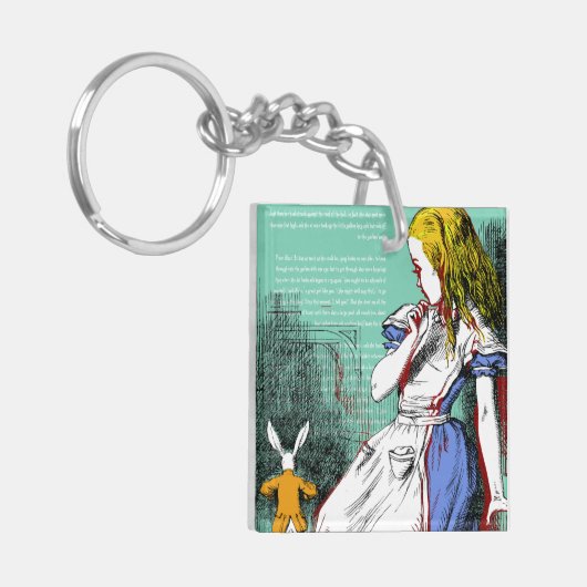 +{ Alice in Wonderland}+ Sleutelhanger (Voorkant Links)