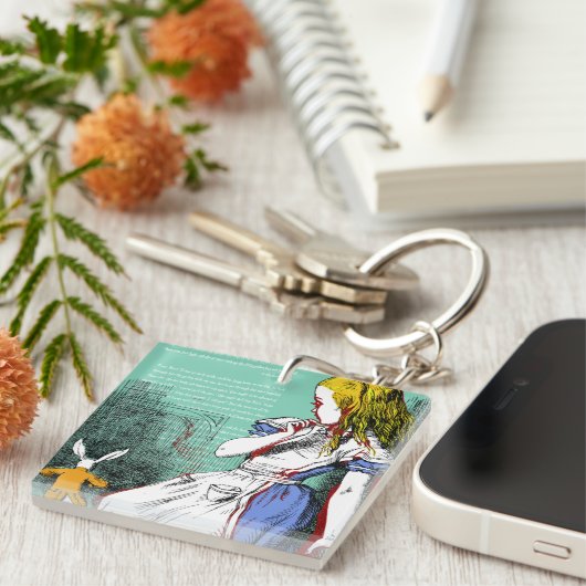 +{ Alice in Wonderland}+ Sleutelhanger (Voorkant Rechts)
