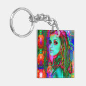 Alice in Wonderland Sleutelhanger (Voorkant Links)