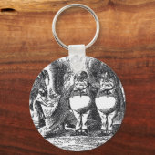 Alice in Wonderland Sleutelhanger (Voorkant)