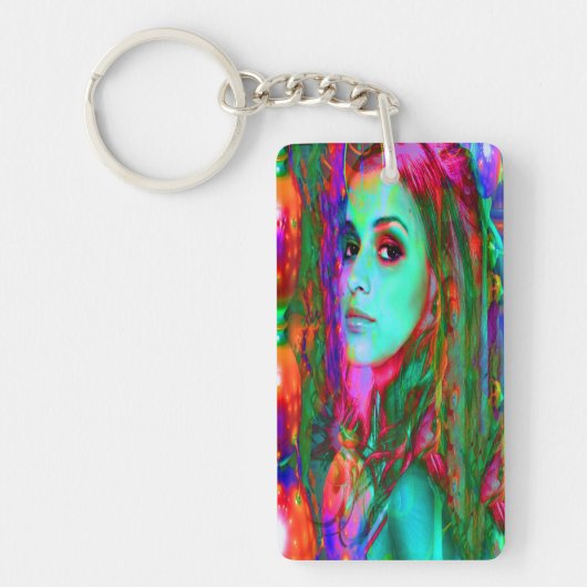 Alice in Wonderland Sleutelhanger (Voorkant)