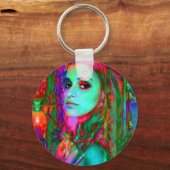 Alice in Wonderland Sleutelhanger (Voorkant)