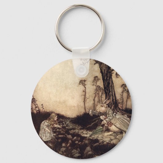 Alice in Wonderland Sleutelhanger (Voorkant)