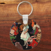 Alice in Wonderland Sleutelhanger (Voorkant)
