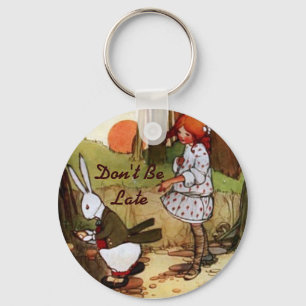 Alice in Wonderland  Sleutelhanger White Rabbit