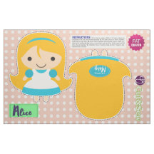 Alice in Wonderland snijden en naaien - DIY Plush