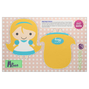 Alice in Wonderland snijden en naaien - DIY Plush Stof