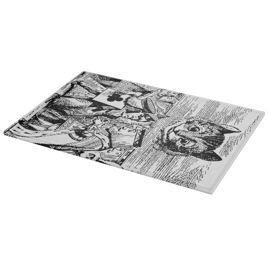 Alice in Wonderland Snijplank (Hoek)