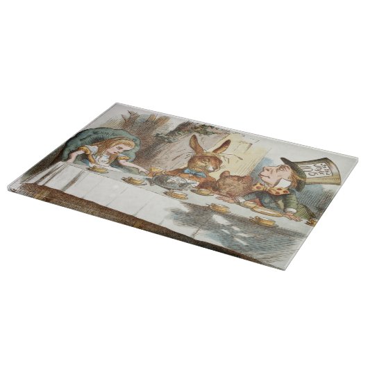 Alice in Wonderland Snijplank (Hoek)