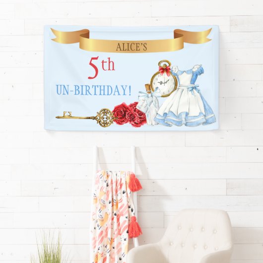 Alice in Wonderland Spandoek (Insitu)