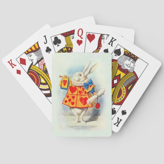 Alice in Wonderland ~ Speelkaarten Standard (Achterkant)