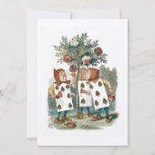 Alice in Wonderland speelt Kaart Gardeners (Voorkant)