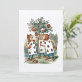 Alice in Wonderland speelt Kaart Gardeners (Staand voorkant)