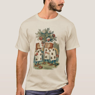 Alice in Wonderland speelt Kaart Gardeners T-shirt