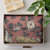  Alice in Wonderland Spelen Kaart Decoupage Tissuepapier (Geschenk)