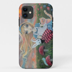 Alice in Wonderland Sprookje Fantasie Kunst Case-Mate iPhone Case