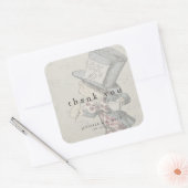  Alice in Wonderland Square Sticker (Envelop)