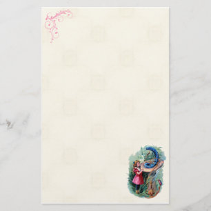 Alice in Wonderland Stationery Briefpapier