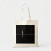 Alice in Wonderland Sterrennacht Tote Bag (Voorkant)