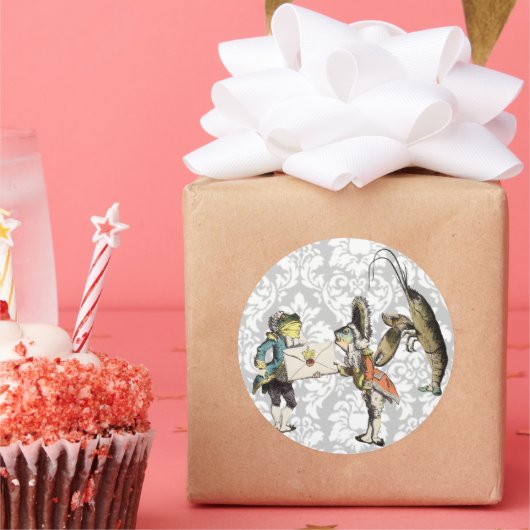  Alice in Wonderland STICKER (Feest)