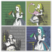 +{ Alice in Wonderland}+ Sticker (Voorkant)