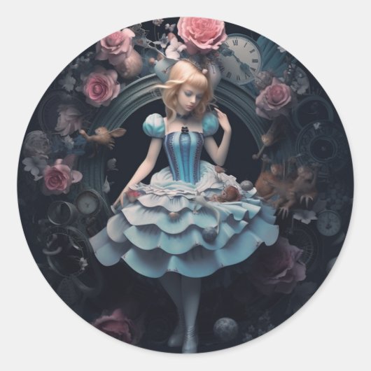 Alice in Wonderland Stickers (Voorkant)