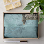 Alice in Wonderland Stoel en Kitten Blue Craft Tissuepapier (Geschenk)