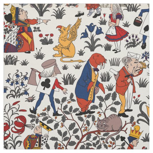 Alice in Wonderland Stof (Swatch)