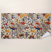 Alice in Wonderland Strandlaken (Voorkant)